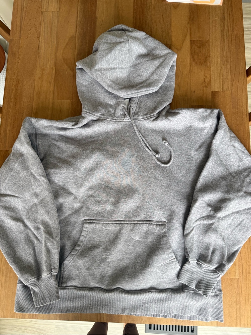 Stack of Aritzia Cozy Sweatshirts - Blue, Tan, Taupe, Gray - Picture 2 of 11